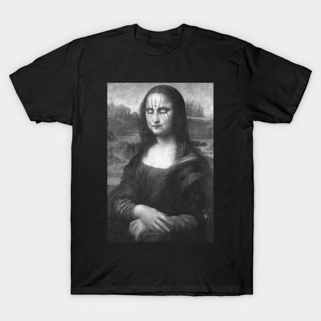 Death Metal Mona T-Shirt by GAz
